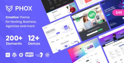 Phox theme- Hosting WordPress & WHMCS Theme