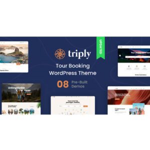 Triply – Tur Rezervasyonu WordPress Teması