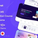 Educrat Theme – Online kurs Eğitim WordPress Theme