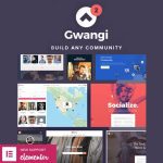 Gwangi – PRO Çok Amaçlı Üyelik, Sosyal Ağ – BuddyPress Topluluk Teması