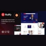 Rulify – Intellectual Property Consultancy Law Firm WordPress Theme