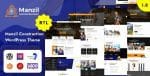 Manzil Theme | Construction and Building WordPress Theme