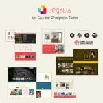 Regalia – Artist Portfolio, Art Gallery Theme