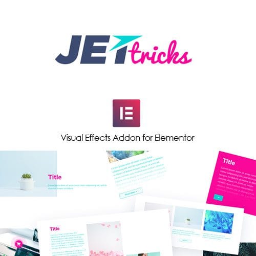 JetTricks For Elementor wordpress Eklentileri