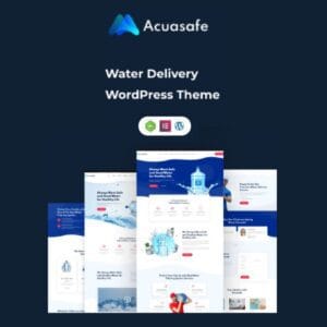 Acuasafe – Drinking Water Delivery WordPress Theme