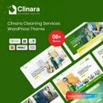 Clinara – Cleaning Services WordPress Theme
