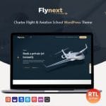 Flynext – Multipurpose Aviation WordPress Theme + RTL