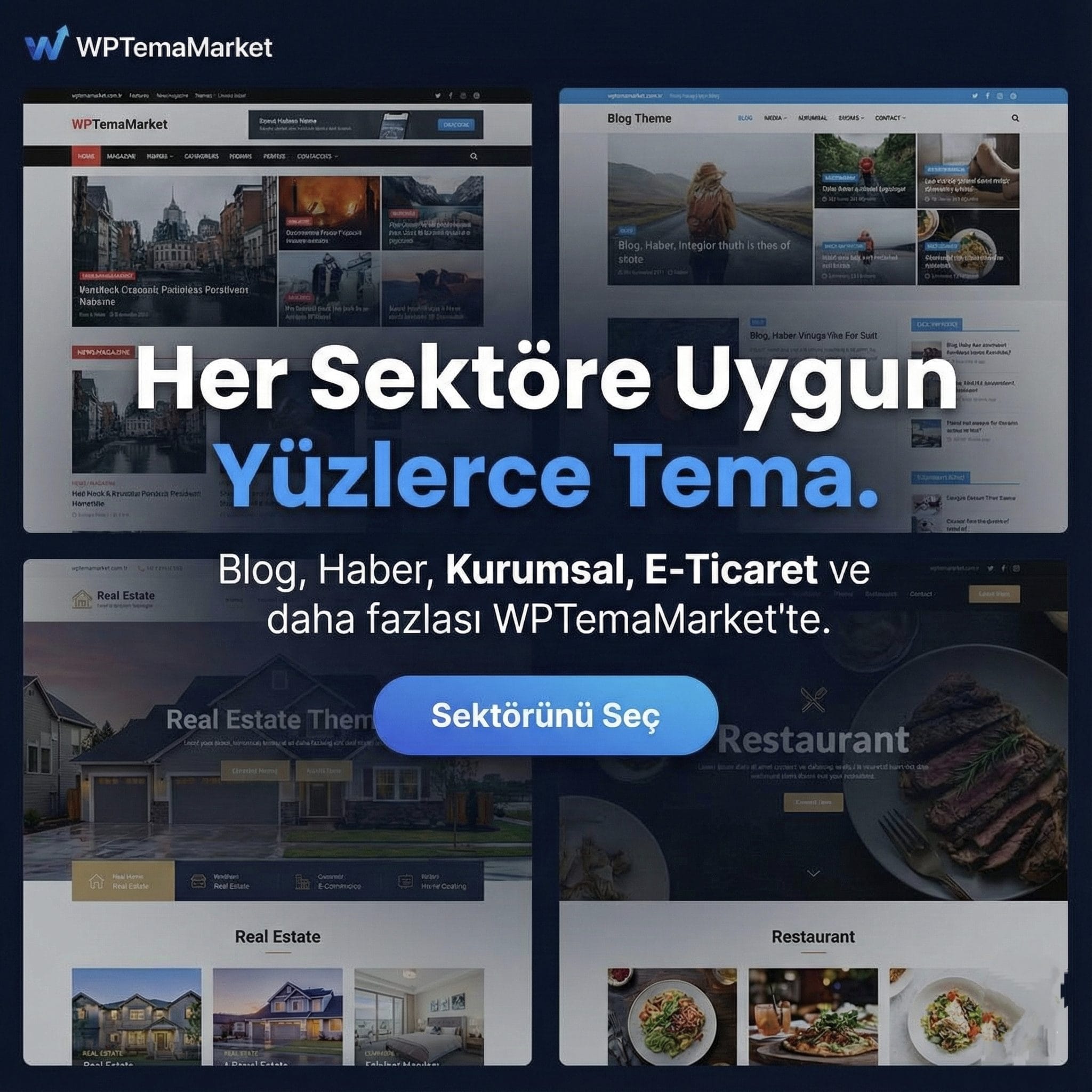 WordPress Tema Satın Al Web Sitenize Fark Katacak En İyi Seçenekler