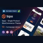 Sapa – Product Landing Page WooCommerce Theme
