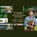 Gardeno – Gardening and Landscaping WordPress Theme