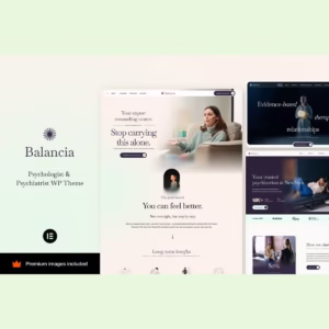 Balancia - Psychology Counseling & Psychiatrist WordPress Theme