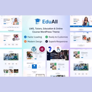 EduAll - Education LMS Tutors & Online Course WordPress Theme Multipurpose