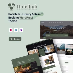 Hotelhub - Hotel Booking WordPress Theme
