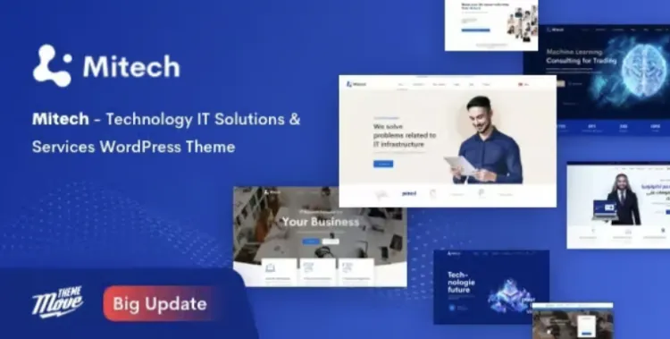 Mitech Pro – Technology IT Solutions & Services WordPress Theme