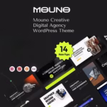 Mouno - Creative Digital Agency WordPress Theme