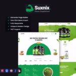 Suxnix - Health Supplement WordPress Theme