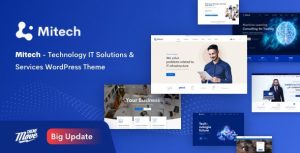 Mitech Pro – Technology IT Solutions & Services WordPress Theme