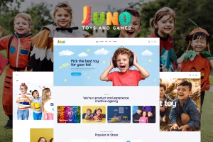 Juno | Kids Toys & Games Store WordPress Theme
