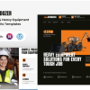 Jayadozer – Machinery Heavy Equipment Elementor Template Kit