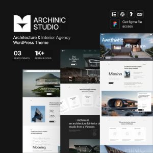 Archinic - Architecture and Interior Agency WordPress Theme
