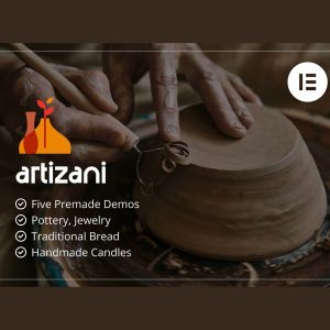 Artizani - Handmade Artists and Artisans WordPress Theme