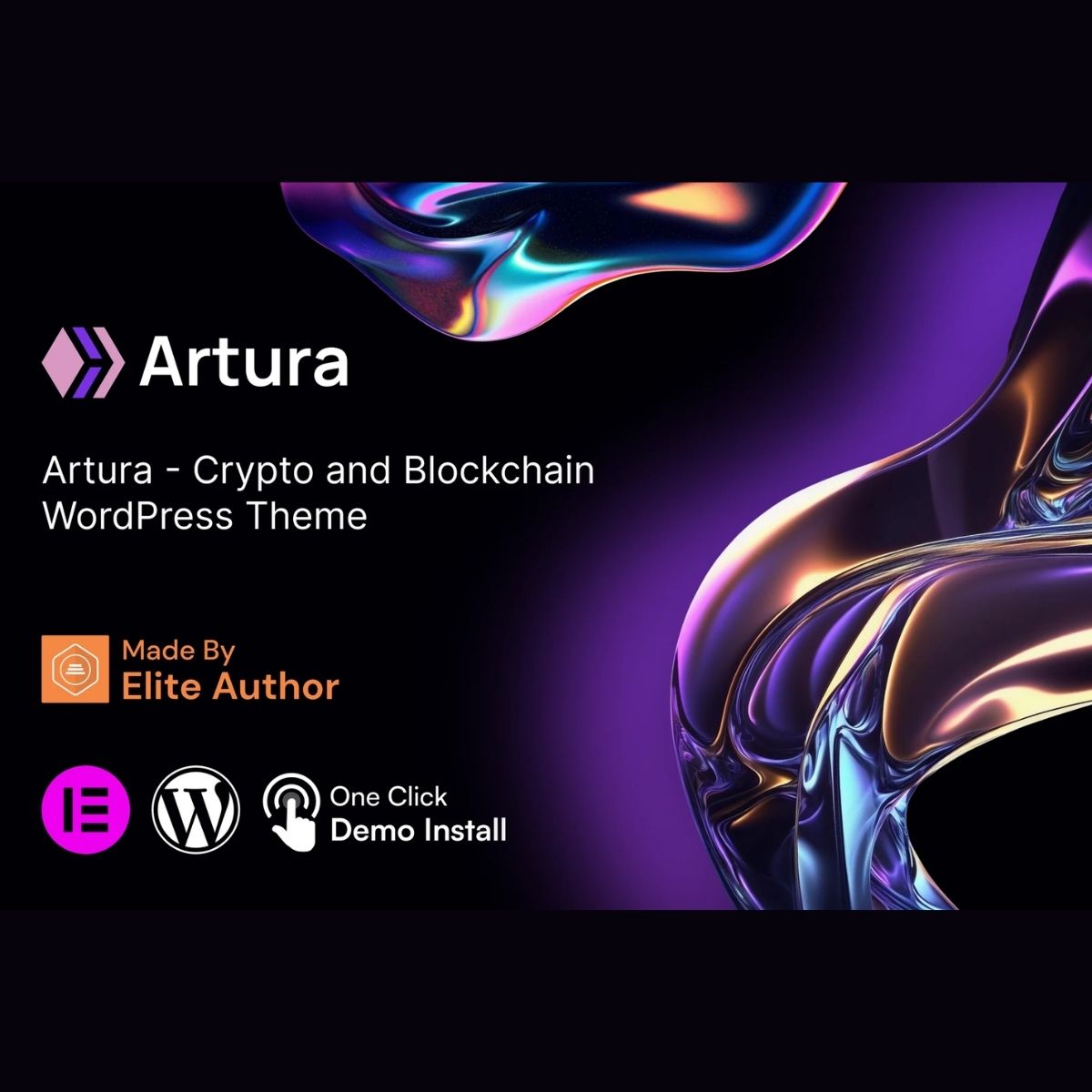 Artura - Crypto & Blockchain Technology WordPress Theme