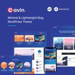 Cavin | Minimal & Lightweight WordPress Blog Theme