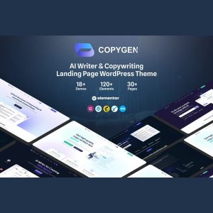 CopyGen - AI Writer & Copywriting Landing Page WordPress Theme