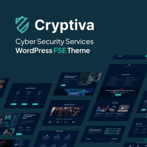 Cryptiva - Cyber Security Services Gutenverse FSE WordPress Block Theme