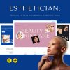 Esthetician - Skincare, Tattoo & Mole Removal WordPress Theme