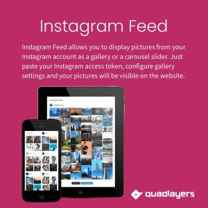 Instagram Feed by Quadlayers