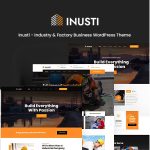 Inusti – Factory & Industrial WordPress Theme