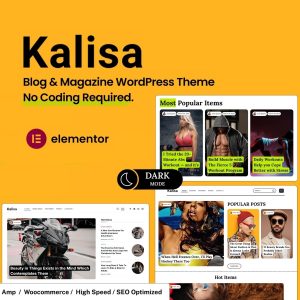Kalisa | Blog & Magazine WordPress Theme
