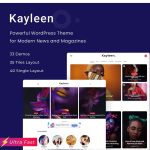 Kayleen | Blog & Magazine WordPress Theme