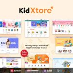 KidXtore - Kids Clothing and Toys Store Elementor WooCommerce WordPress Theme