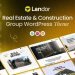 Landor - Real Estate & Construction Group WordPress Theme