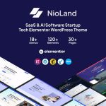 Nioland - SaaS & Software Startup Tech WordPress Theme