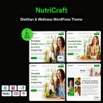NutriCraft - Dietitian & Wellness WordPress Theme