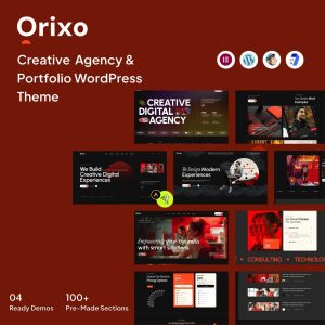 Orixo – Creative Agency & Portfolio WordPress Theme