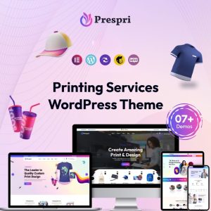 Prespri - Printing Services WordPress Theme