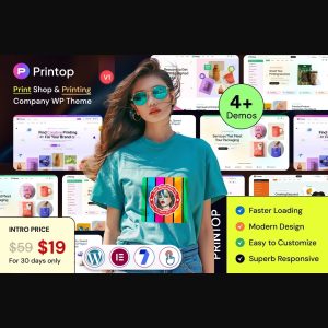 Printop - Print Shop & Printing Company WordPress Theme