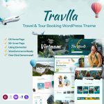 Travlla - Travel & Tour Booking Agency WordPress Theme