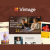 Vintage - Retro Flat Multi-Purpose WordPress Theme