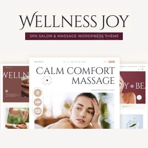 Wellness Joy - Spa Salon & Massage WordPress Theme