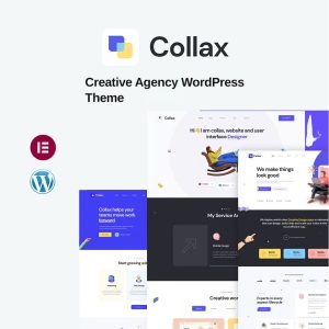 Collax - Creative Agency WordPress Theme