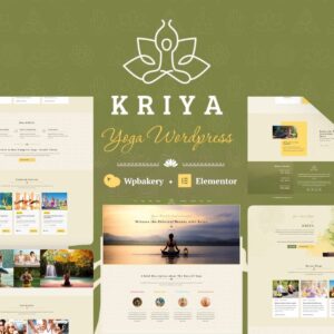 Kriya - Yoga WordPress Theme
