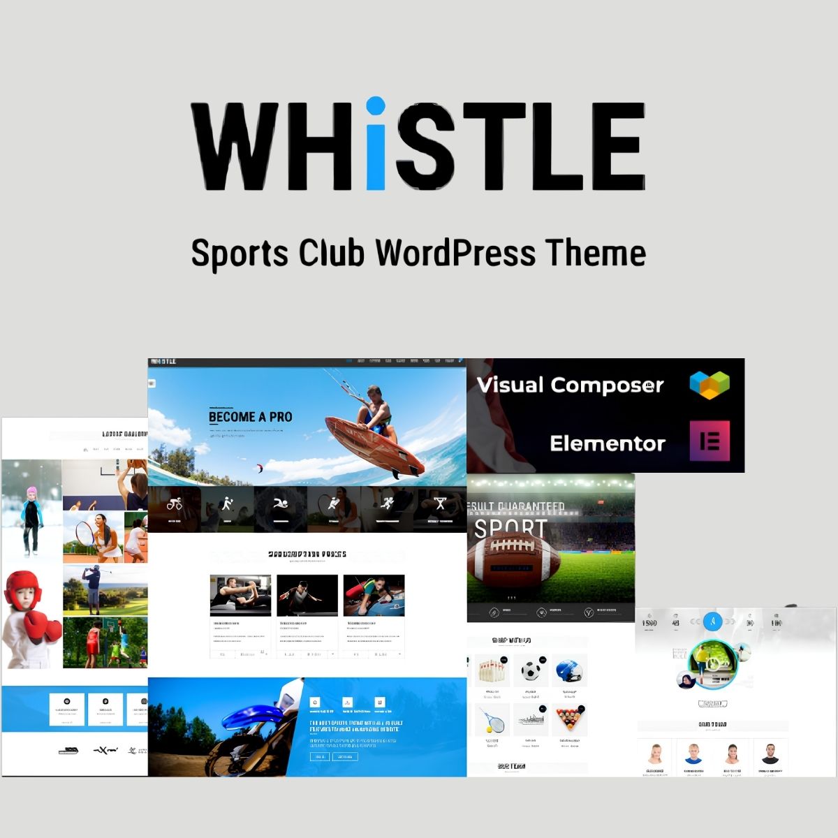 Whistle - Sports Club WordPress