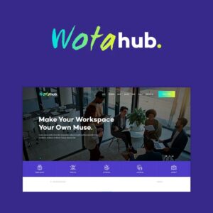 WotaHub | Coworking Space & Office Center WordPress Theme